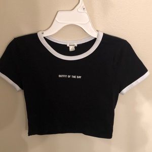 Garage crop top